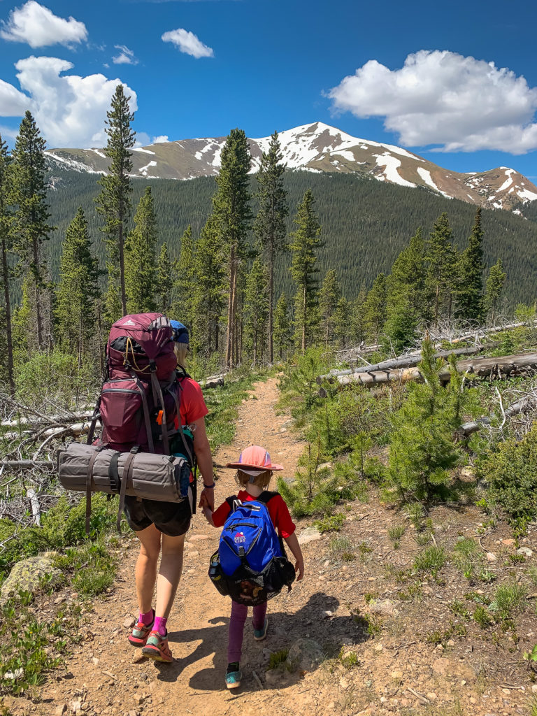 Colorado backpacking photos
